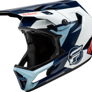 CASCO FLY RAYCE ROJO BLANCO AZUL