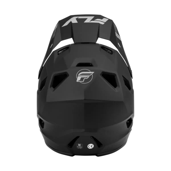 CASCO FLY RAYCE NEGRO MATE - Imagen 2