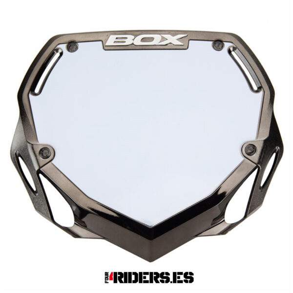 PLACA NÚMERO BOX PRO CHROME