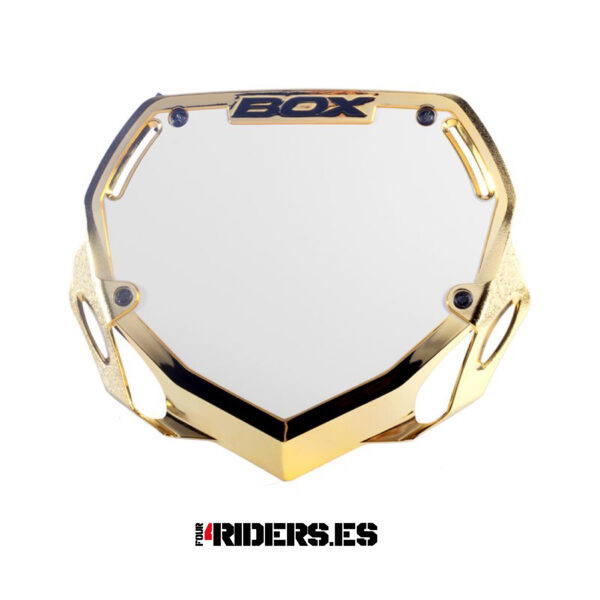 PLACA NÚMERO BOX PRO CHROME - Imagen 3