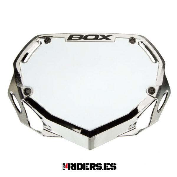 PLACA NÚMERO BOX MINI CHROME - Imagen 5