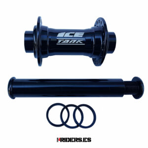 BUJE DELANTERO ICE TANK Ø 20mm 36H NEGRO
