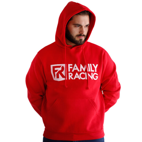 SUDADERA FAMILY RACING CORPORATE ROJA