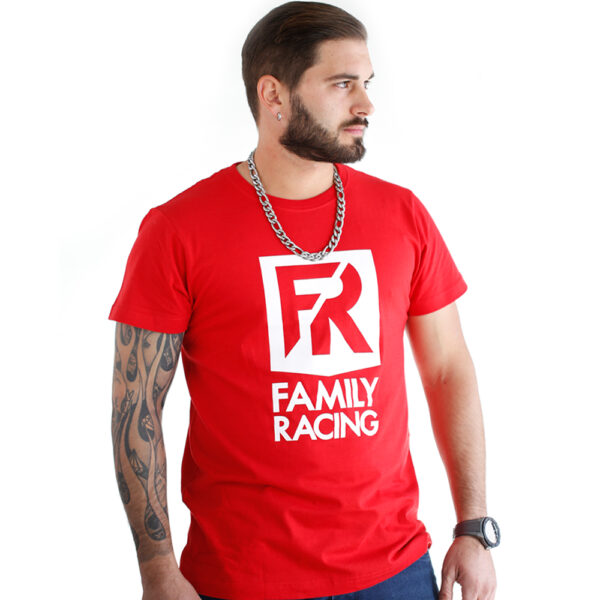 CAMISETA FAMILY RACING ICON ROJA