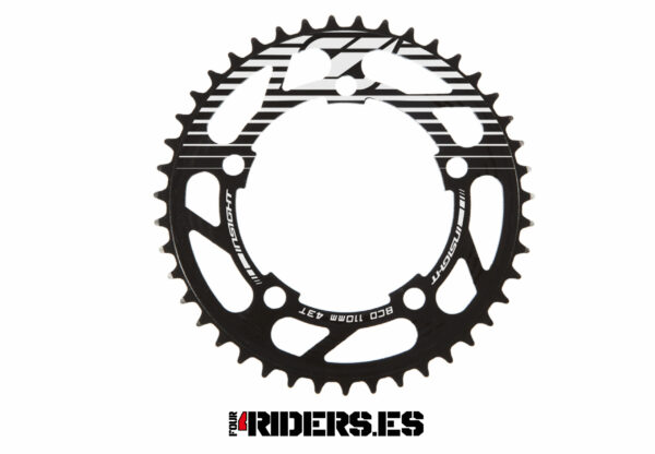 PLATO BMX INSIGHT DE 5 TORNILLOS NEGRO