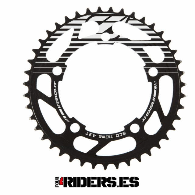 PLATO BMX INSIGHT DE 5 TORNILLOS NEGRO