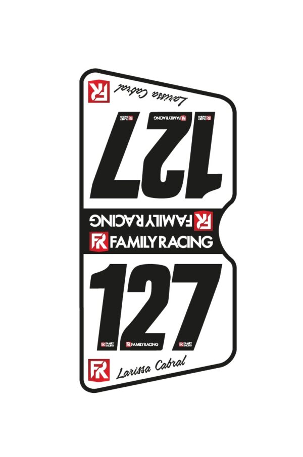 PLACA LATERAL FAMILY RACING V2 - Imagen 2