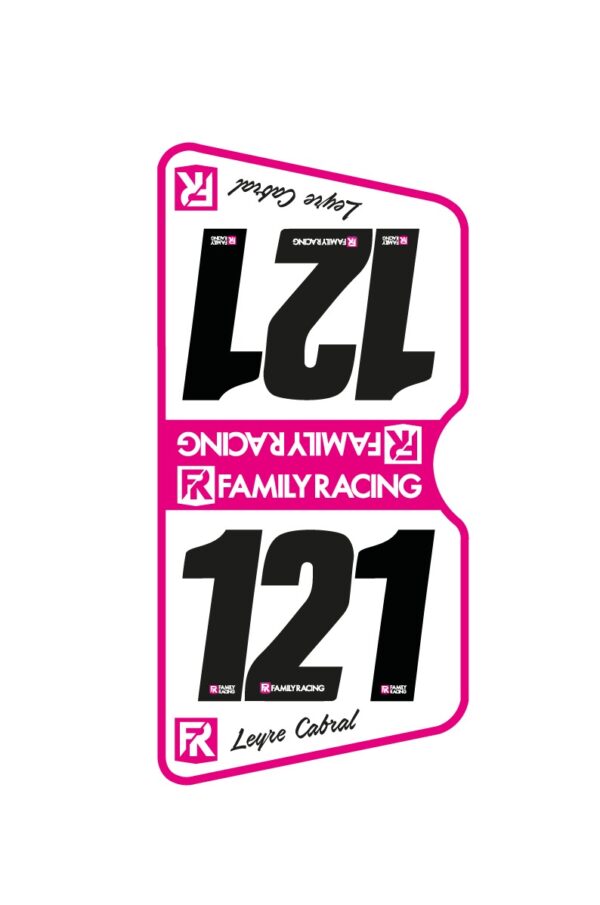 PLACA LATERAL FAMILY RACING V2 - Imagen 3