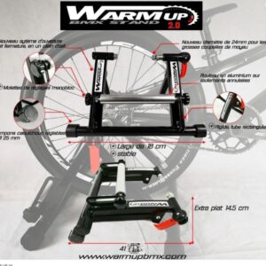 RODILLO WARM UP 20" & 24" NEGRO