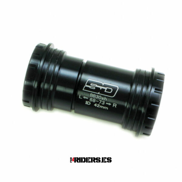 PEDALIER SUPER DUPER V2 NEGRO BB30 CONVERSION A 24mm