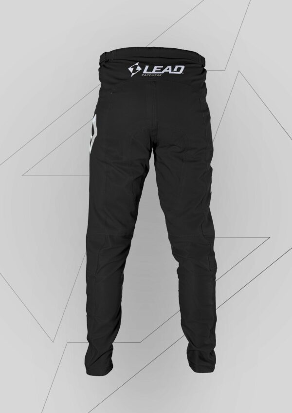 PANTALONES LEAD ULTRA NEGRO BLANCO - Imagen 2