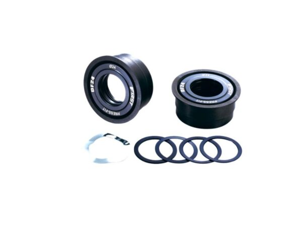 PEDALIER FIRST PRESS FIT Ø 46mm ancho 86,5 mm PARA EJE SHIMANO 24