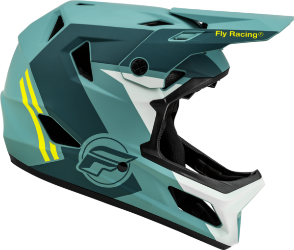 CASCO FLY RAYCE  Blue Stone/Hi-Vis - Imagen 2