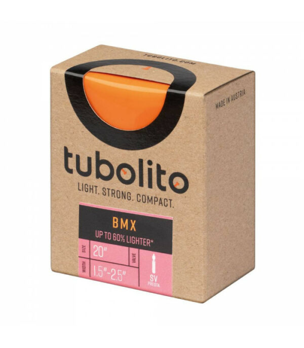 CÁMARA TUBOLITO TUBO-BMX VALVULA FINA (20x1 1/8"-1 3/8")