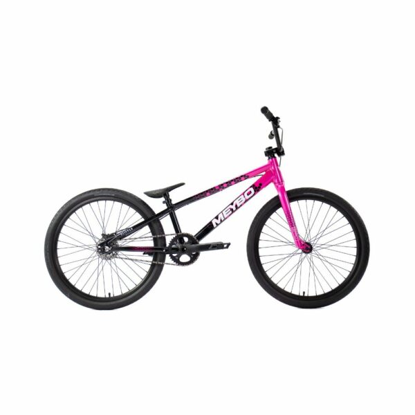 BICICLETA BMX MEYBO CLIPPER 2026 NEGRA/ROSA/BLANCA - Imagen 2