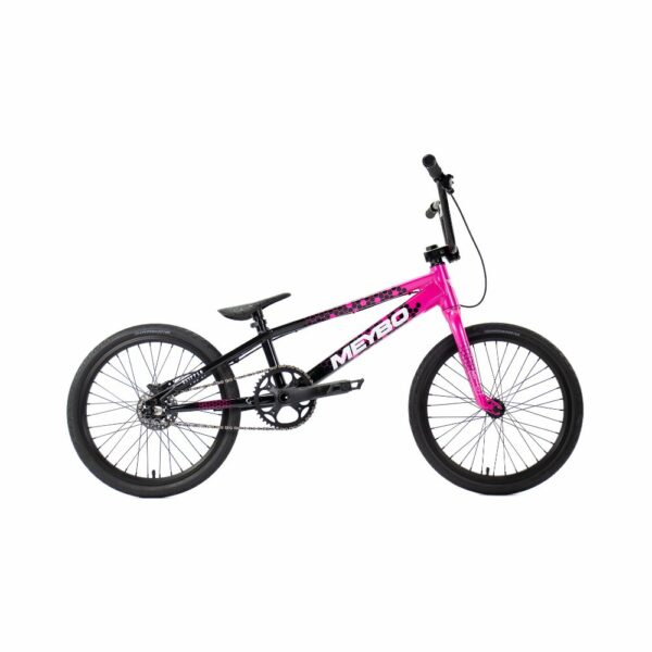 BICICLETA BMX MEYBO CLIPPER 2026 NEGRA/ROSA/BLANCA - Imagen 6