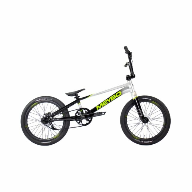 BICICLETA BMX MEYBO PATRON 2026 NEGRA/GRIS/LIMA