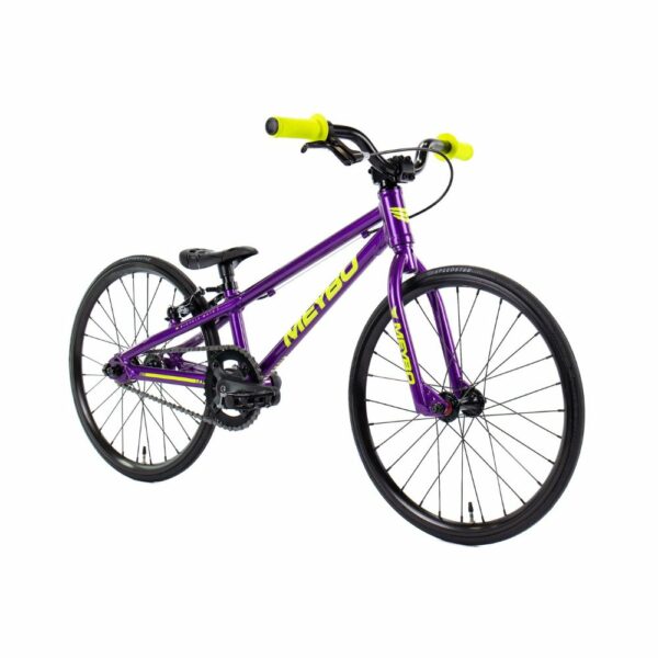 BICICLETA BMX MEYBO RASCAL MICRO 18" MORADA/AMARILLO FLUOR