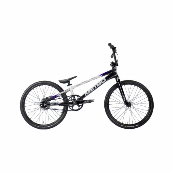 BICICLETA BMX MEYBO SUPERCLASS 2026 NEGRA/GRIS/MORADA - Imagen 5