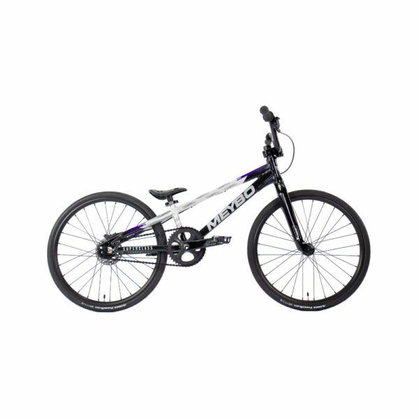 BICICLETA BMX MEYBO SUPERCLASS 2026 NEGRA/GRIS/MORADA - Imagen 6