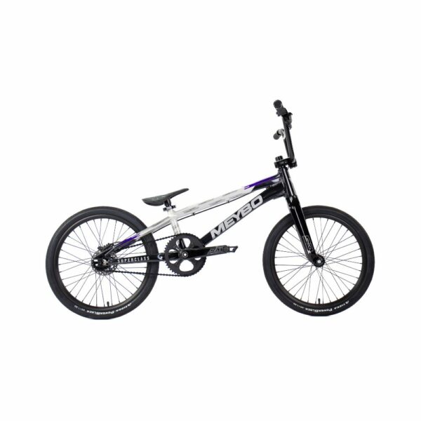 BICICLETA BMX MEYBO SUPERCLASS 2026 NEGRA/GRIS/MORADA - Imagen 7