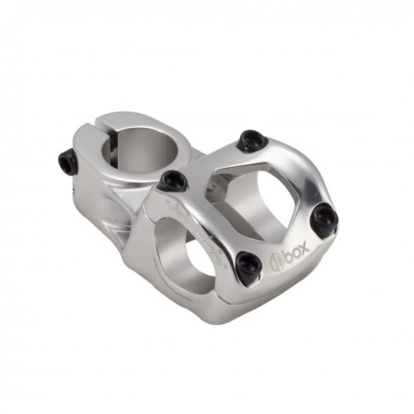 POTENCIA BMX BOX ONE 31.8mm TOP LOAD PLATEADA