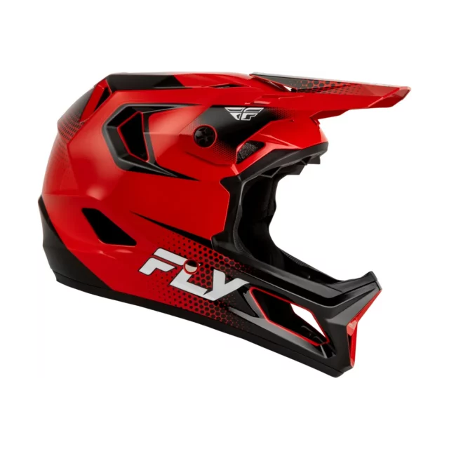 CASCO BMX RACE FLY RACE SONAR ROJO/BLANCO/NEGRO