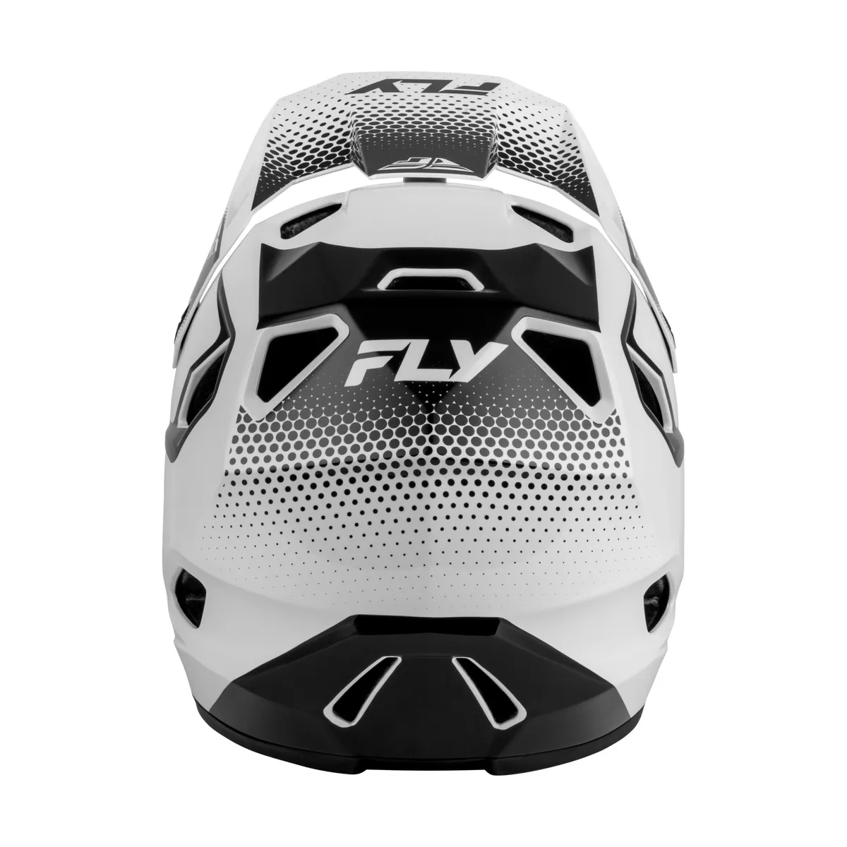 CASCO BMX RACE FLY RACE SONAR BLANCO/NEGRO - Imagen 2