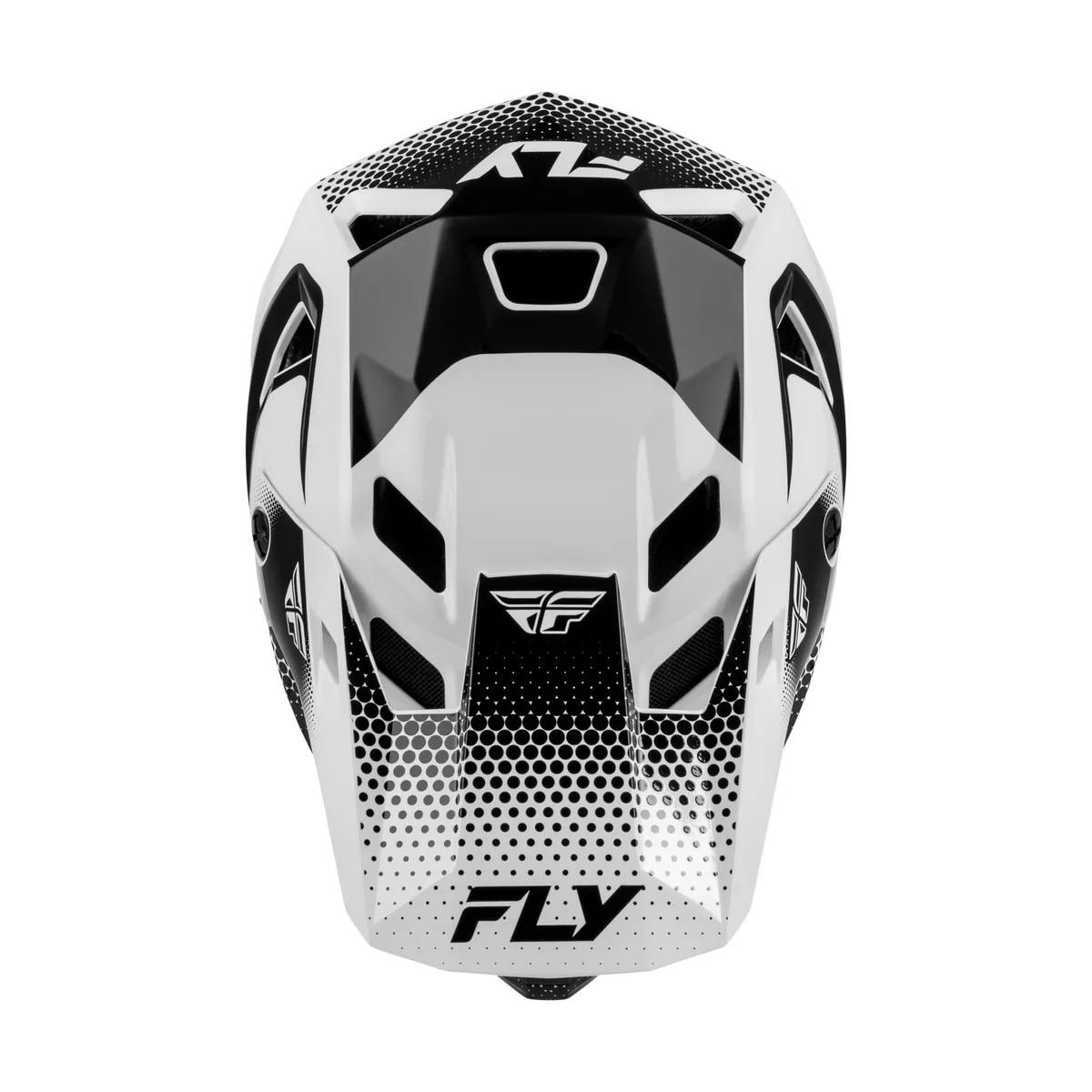 CASCO BMX RACE FLY RACE SONAR BLANCO/NEGRO - Imagen 4