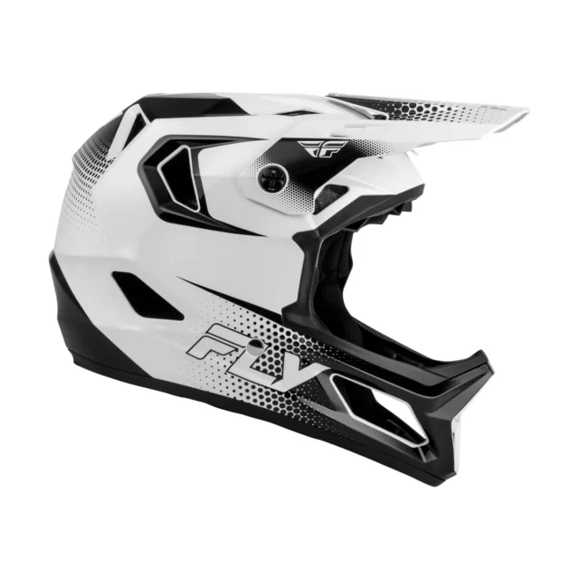 CASCO BMX RACE FLY RACE SONAR BLANCO/NEGRO