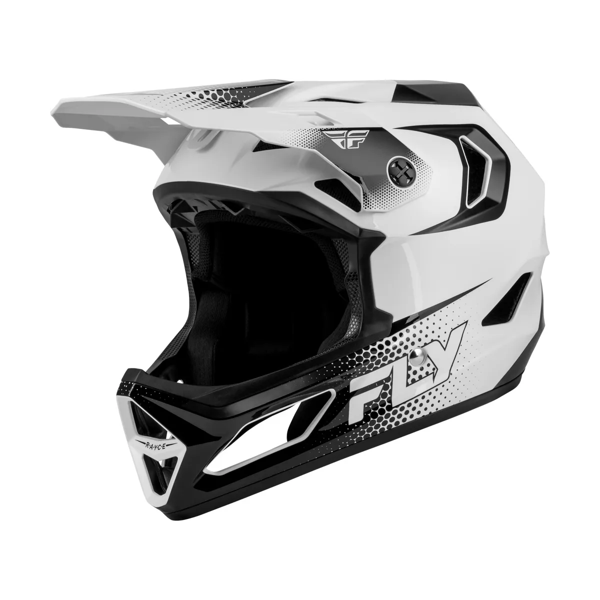 CASCO BMX RACE FLY RACE SONAR BLANCO/NEGRO - Imagen 5