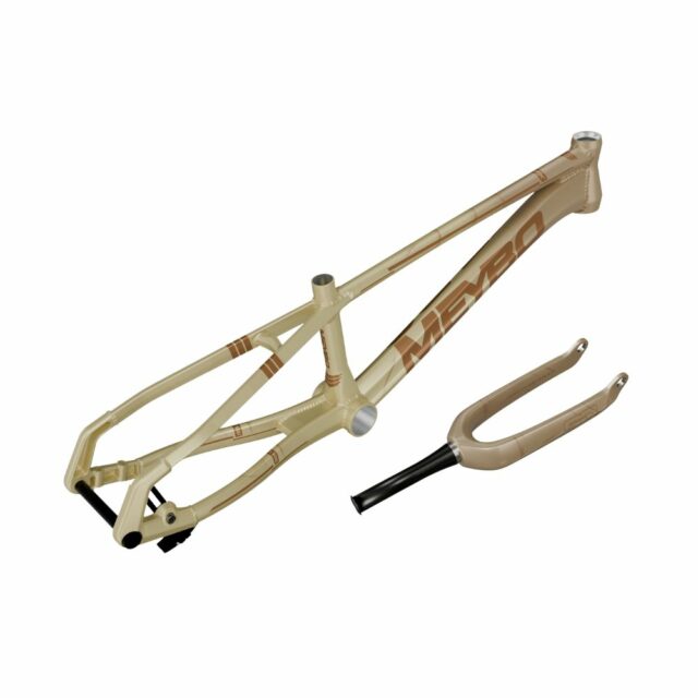 KIT CUADRO Y HORQUILLA MEYBO HSX AL G4.2 CHAMPÁN/DORADO