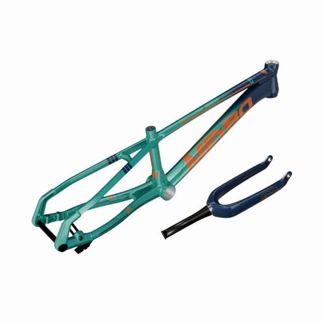KIT CUADRO Y HORQUILLA MEYBO HSX AL G4.2 AZUL/NARANJA