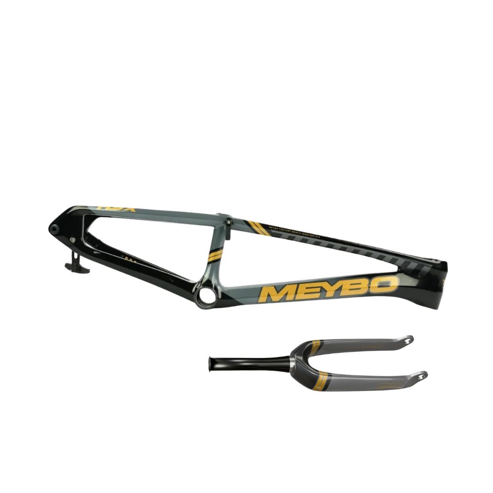 KIT CUADRO Y HORQUILLA BMX RACE CARBONO MEYBO HSX G2.4 TEAM FACTORY 2026 REPLICA